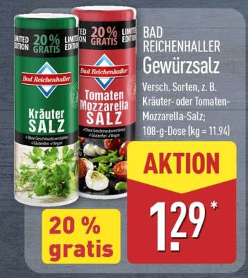 Bad Reichenhaller Gewürzsalz