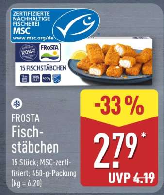 Frosta Fischstäbchen