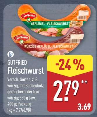 GUTFRED Fleischwurst