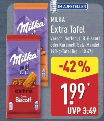 MILKA Extra Tafel