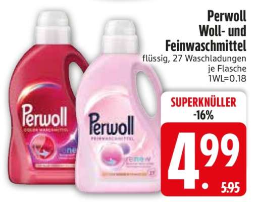 Perwoll Woll- und Feinwaschmittel
