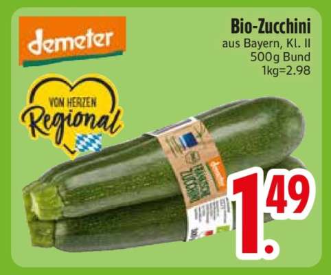 Bio Zucchini