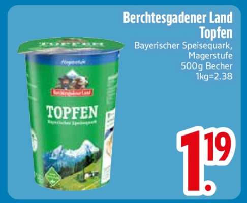 Berchtesgadener Land Topfen