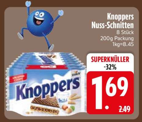 Knoppers Nuss-Schnitten