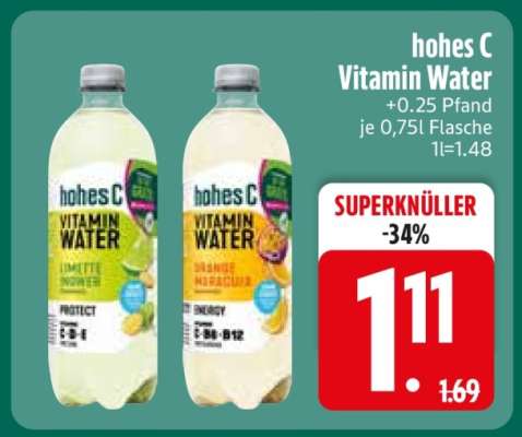 HOHES C Vitamin Water