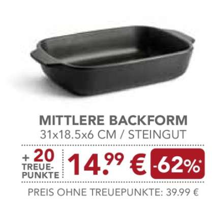 Mittlere Backform