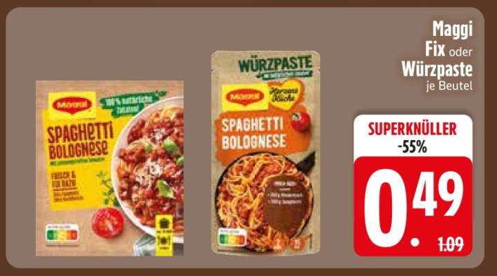 MAGGI Fix oder Würzpaste