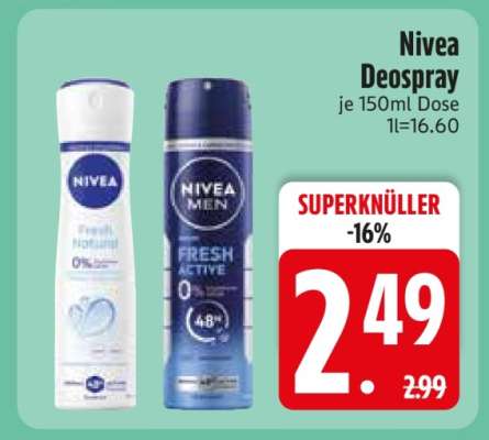 Nivea Deospray*