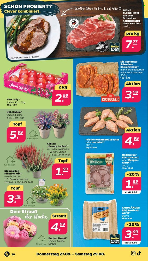 Netto Prospekte  - 24.08.2026 - 30.08.2026. Seite 24
