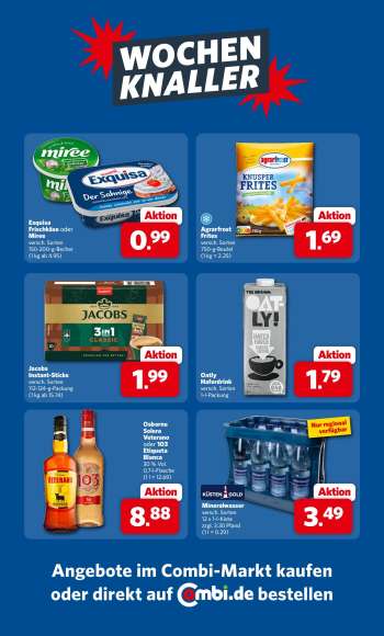 Prospekte Combi - 17.08.2026 - 23.08.2026.