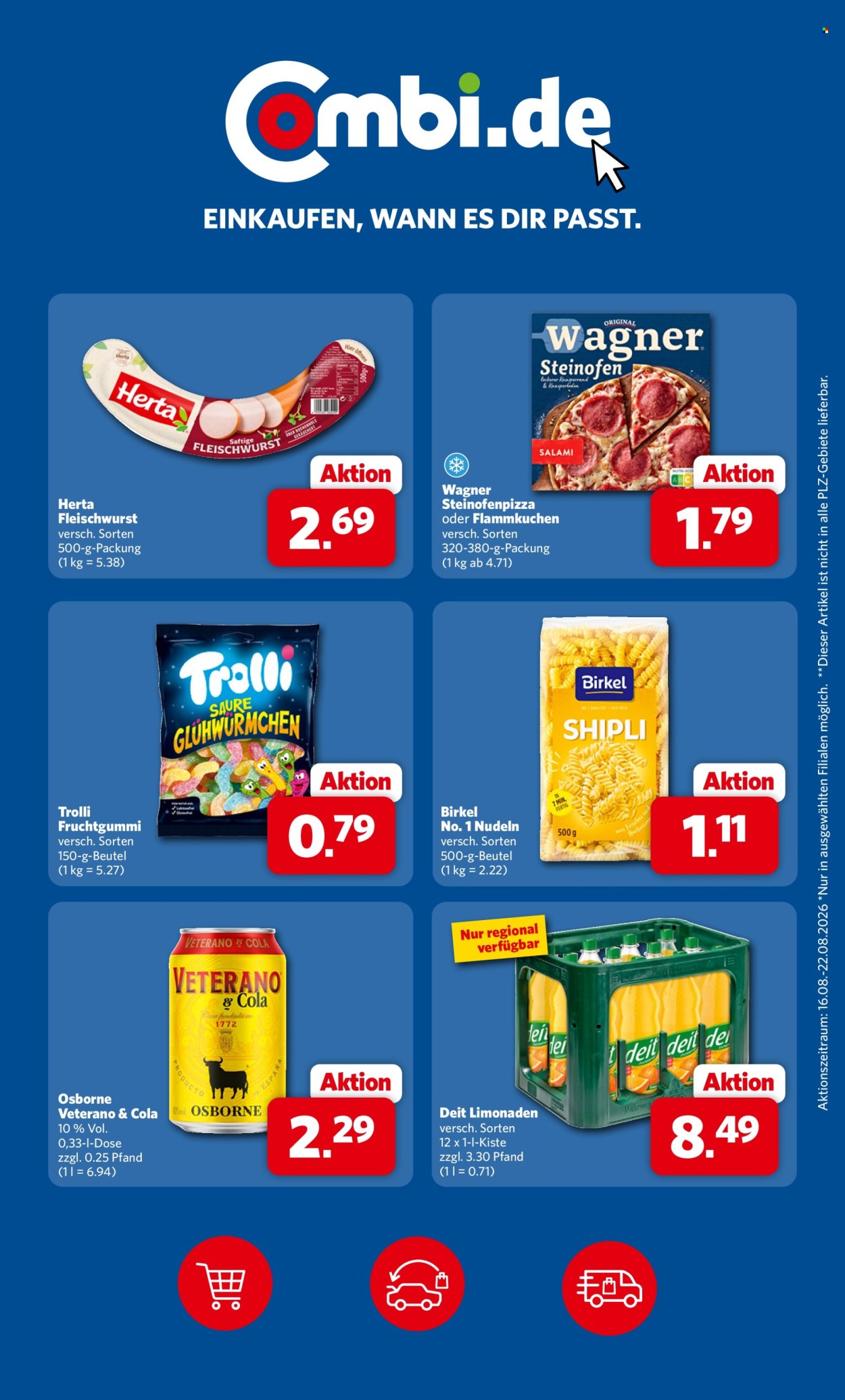 Combi Prospekte  - 17.08.2026 - 23.08.2026. Seite 2