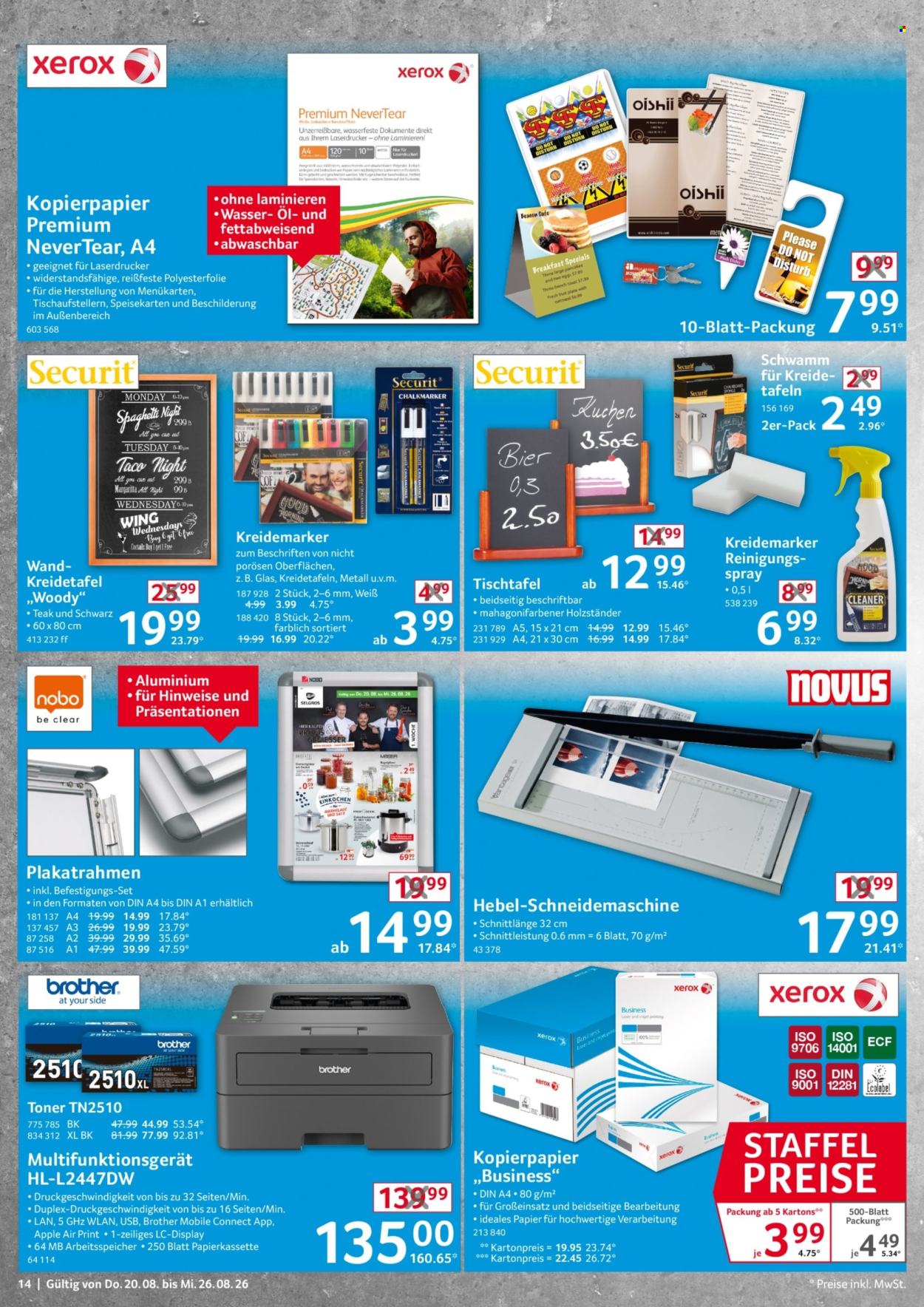 Selgros Prospekte  - 20.08.2026 - 26.08.2026. Seite 14