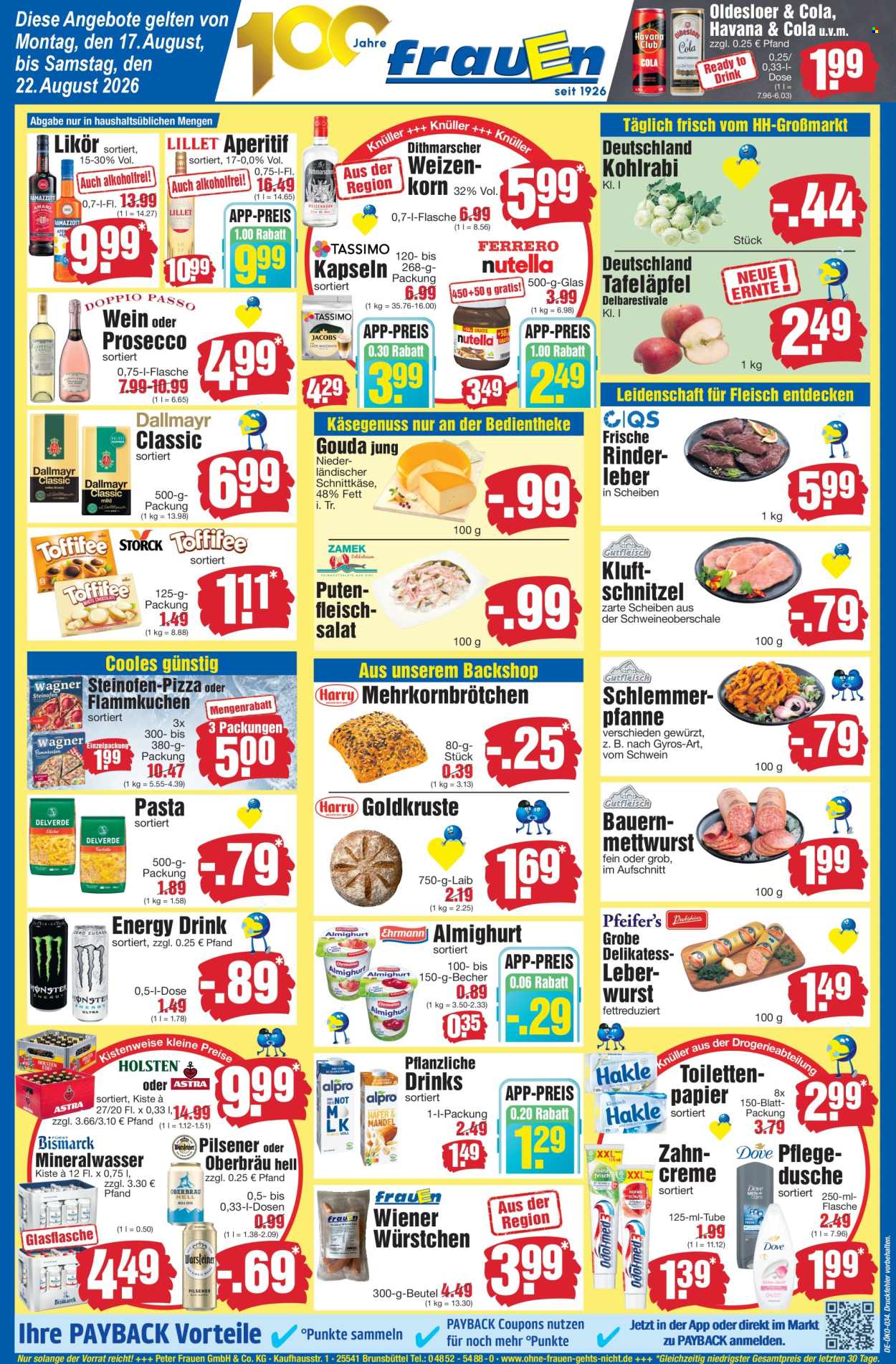 Edeka Prospekte  - 17.08.2026 - 22.08.2026. Seite 1