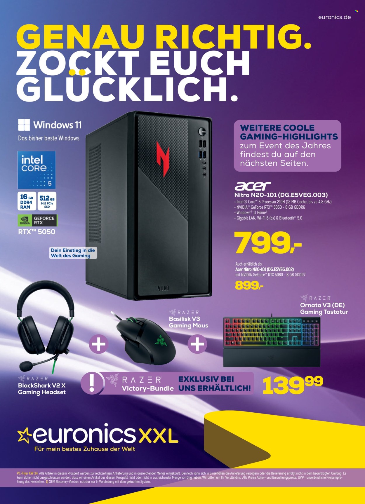 Euronics Prospekte  - 19.08.2026 - 30.08.2026. Seite 1