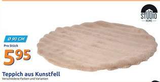 Teppich aus Kunstfell