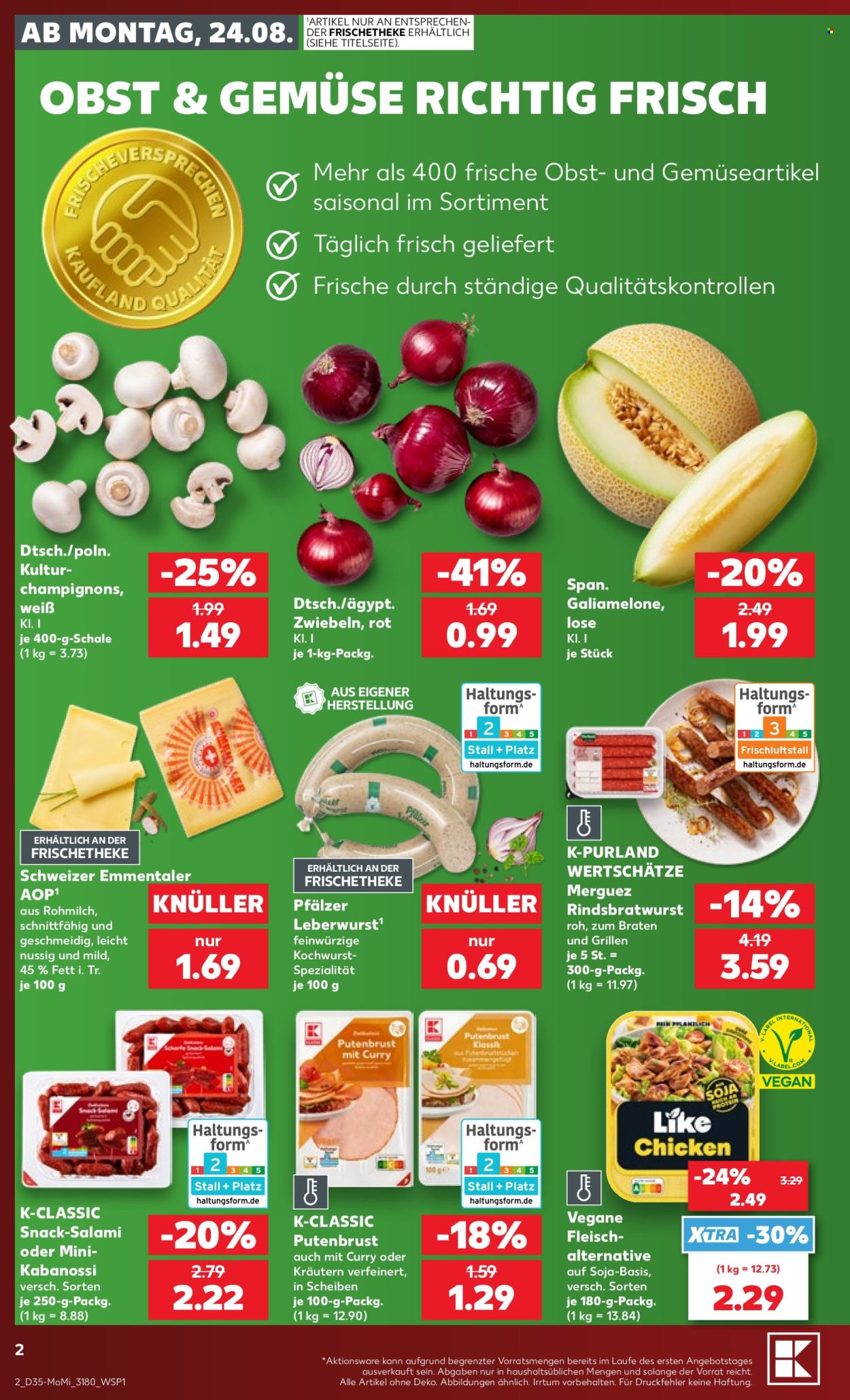 Kaufland Prospekte  - 24.08.2026 - 26.08.2026. Seite 2