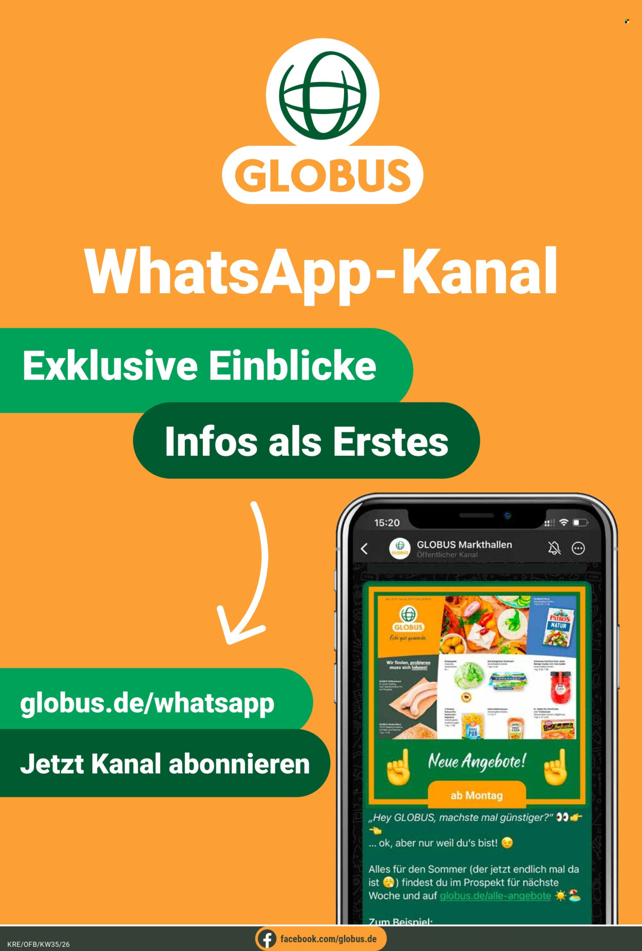Globus Prospekte  - 24.08.2026 - 29.08.2026. Seite 15