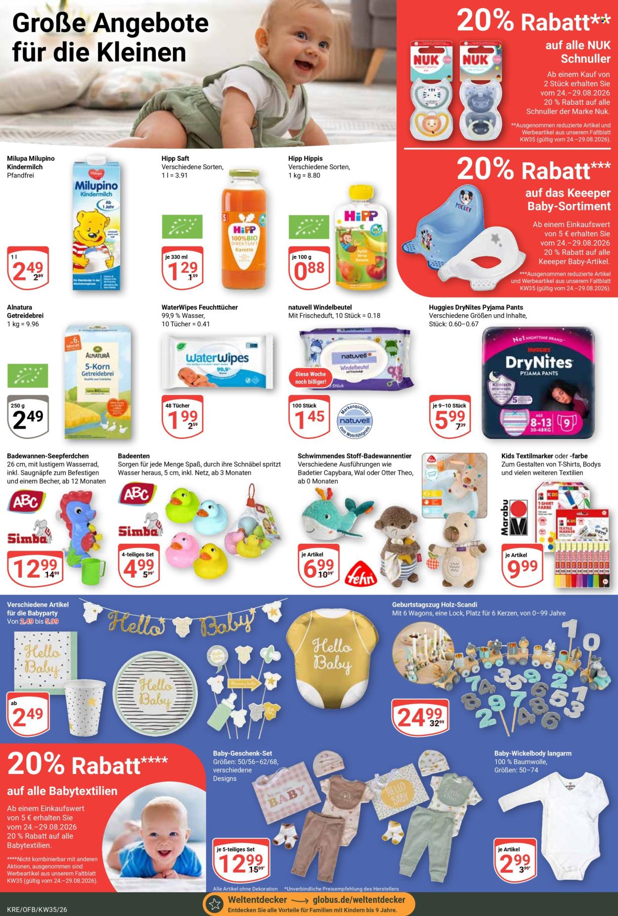 Globus Prospekte  - 24.08.2026 - 29.08.2026. Seite 22