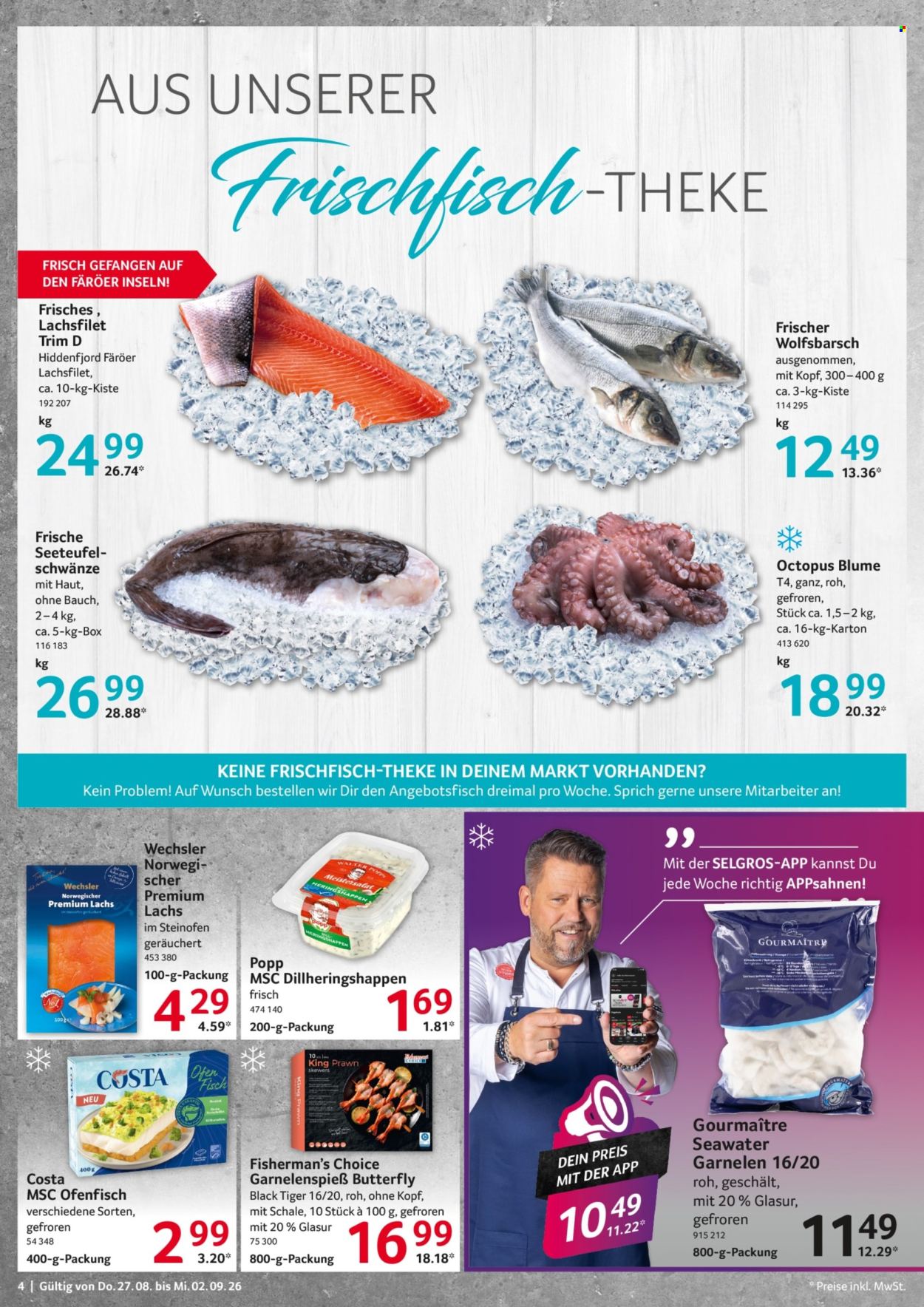 Selgros Prospekte  - 27.08.2026 - 2.09.2026. Seite 4