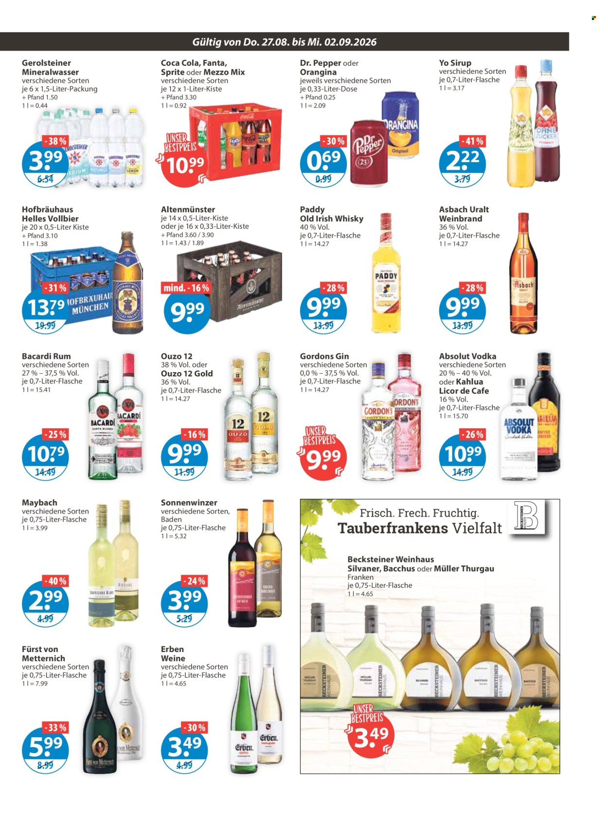 V-Markt Prospekte  - 27.08.2026 - 2.09.2026. Seite 9