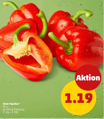 Rote Paprika