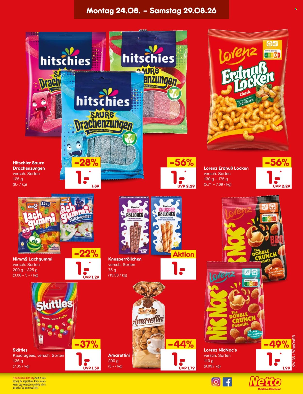 Netto Marken-Discount Prospekte  - 24.08.2026 - 29.08.2026. Seite 35