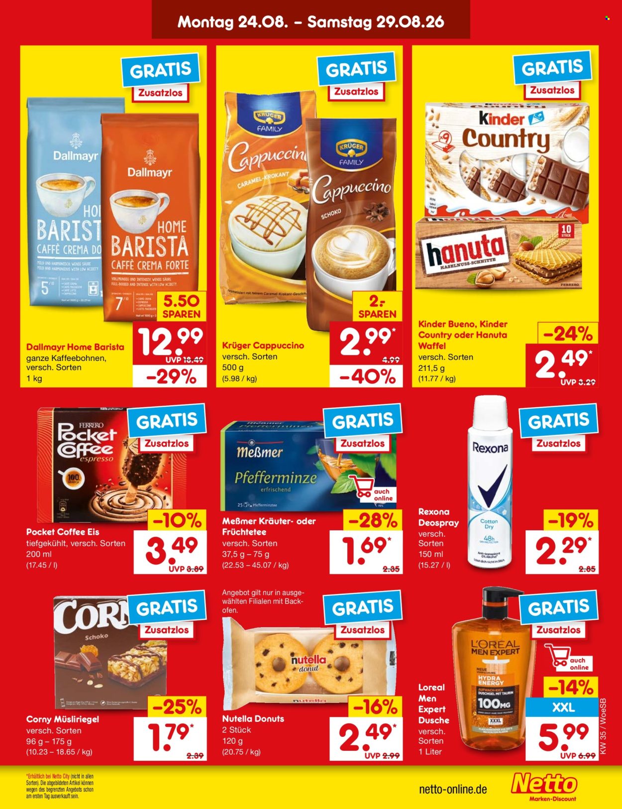 Netto Marken-Discount Prospekte  - 24.08.2026 - 29.08.2026. Seite 37