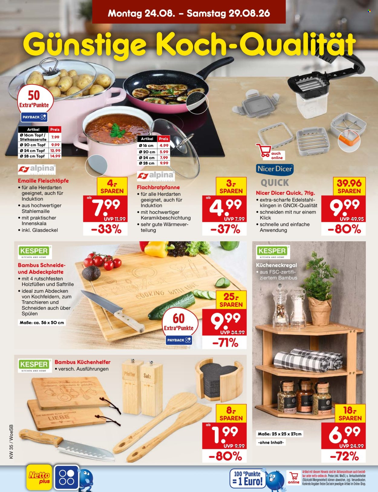 Netto Marken-Discount Prospekte  - 24.08.2026 - 29.08.2026. Seite 46