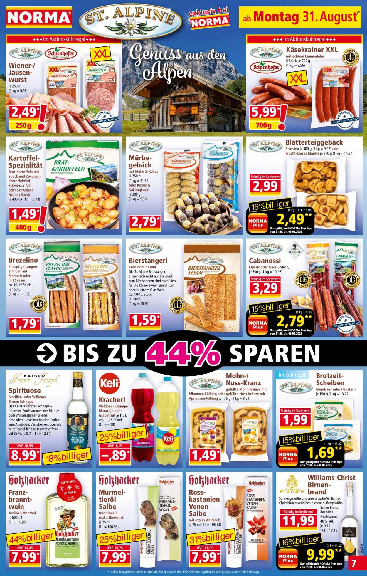 Norma Prospekte  - 31.08.2026 - 6.09.2026. Seite 7