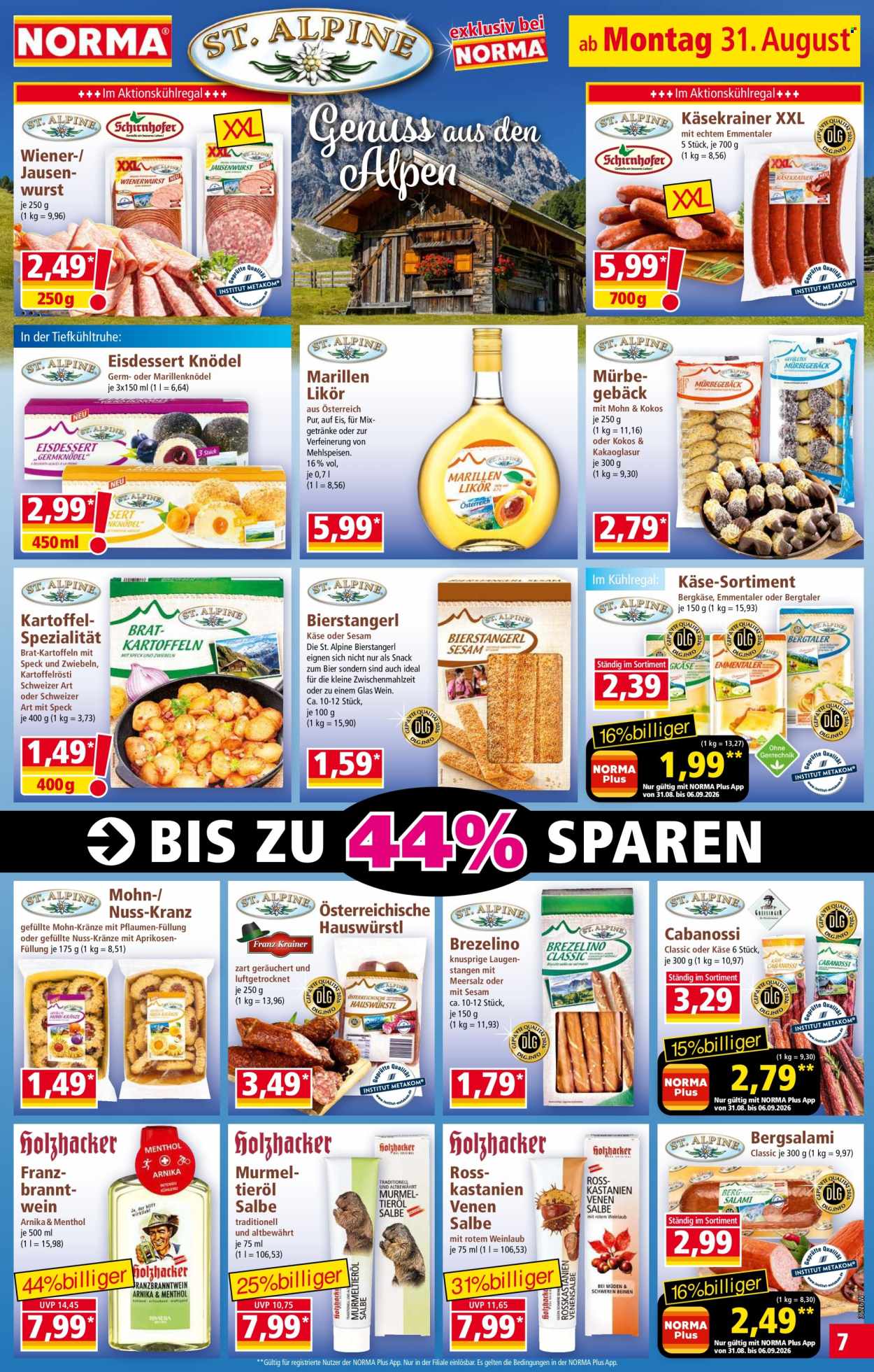 Norma Prospekte  - 31.08.2026 - 6.09.2026. Seite 7