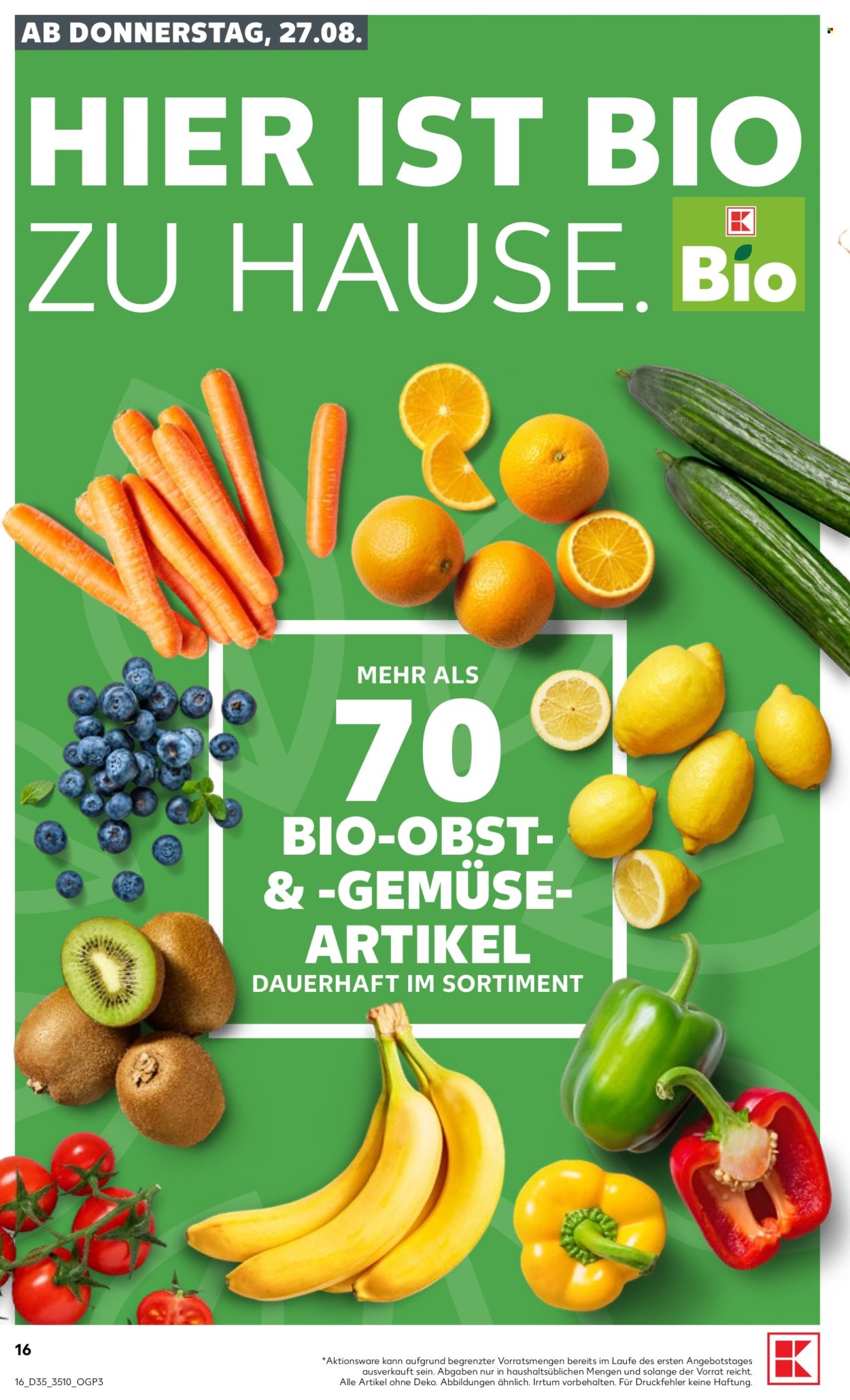 Kaufland Prospekte  - 27.08.2026 - 2.09.2026. Seite 16