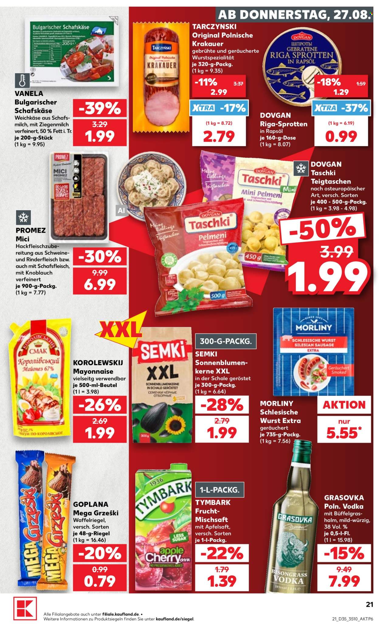 Kaufland Prospekte  - 27.08.2026 - 2.09.2026. Seite 21