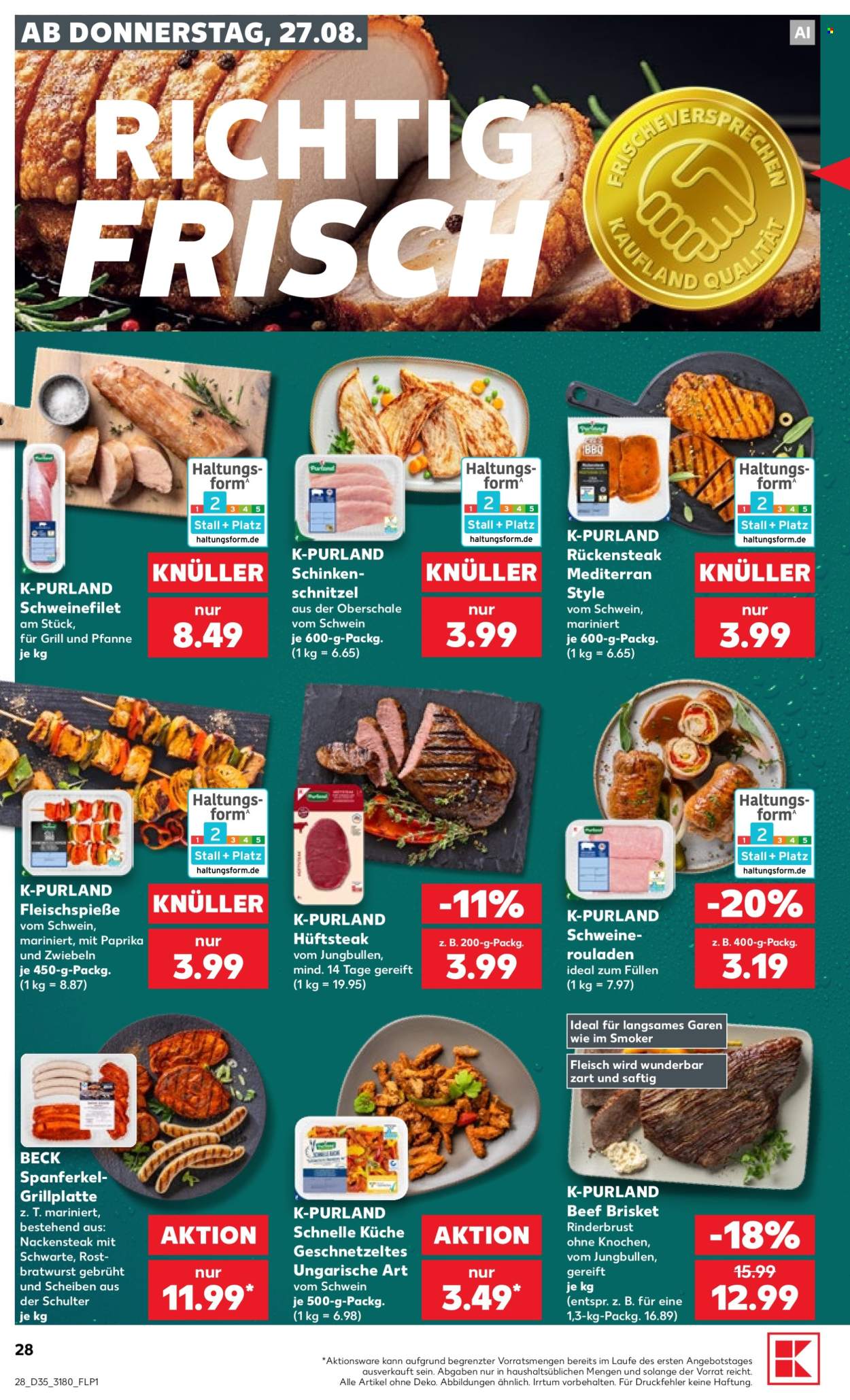 Kaufland Prospekte  - 27.08.2026 - 2.09.2026. Seite 28