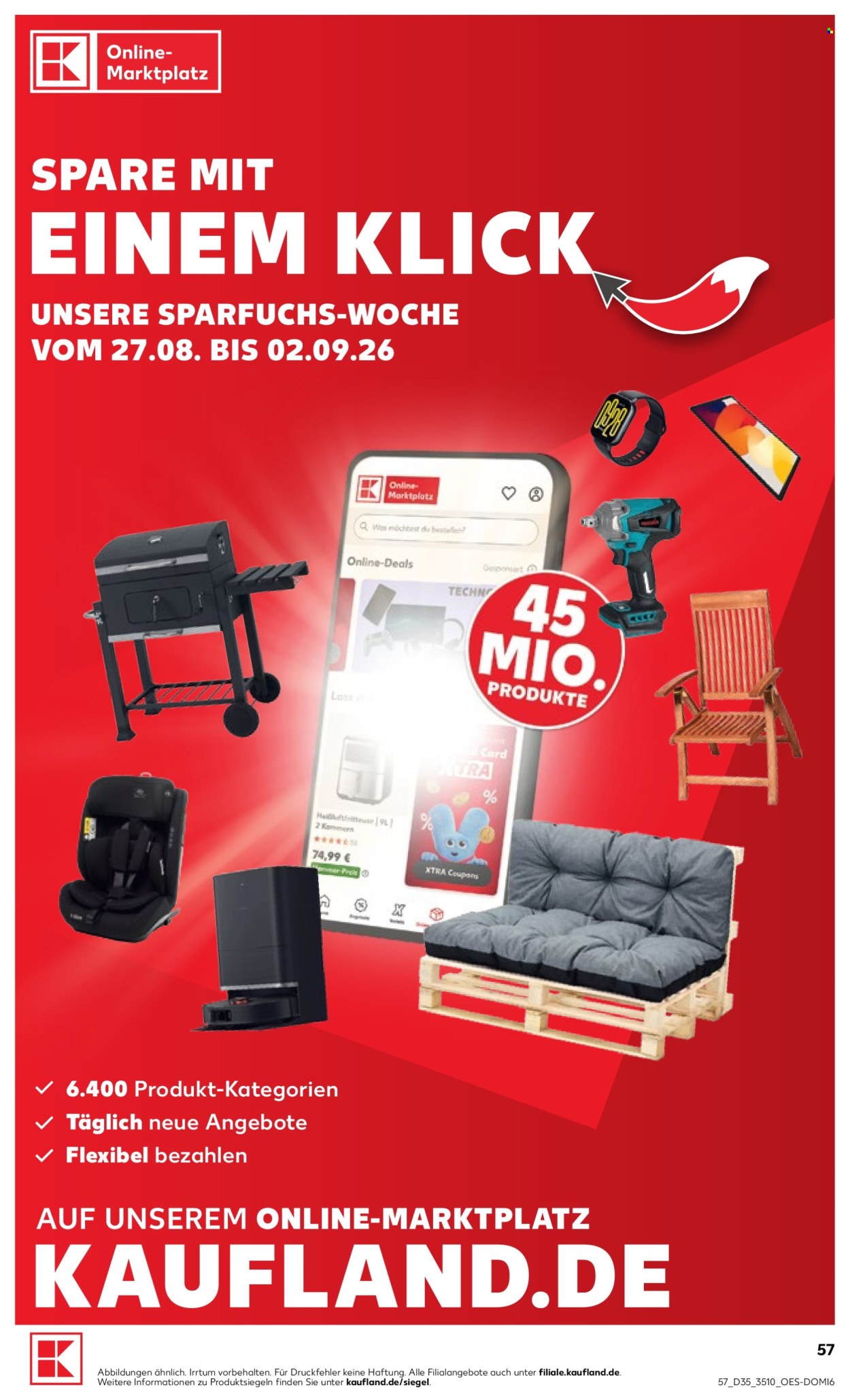 Kaufland Prospekte  - 27.08.2026 - 2.09.2026. Seite 57