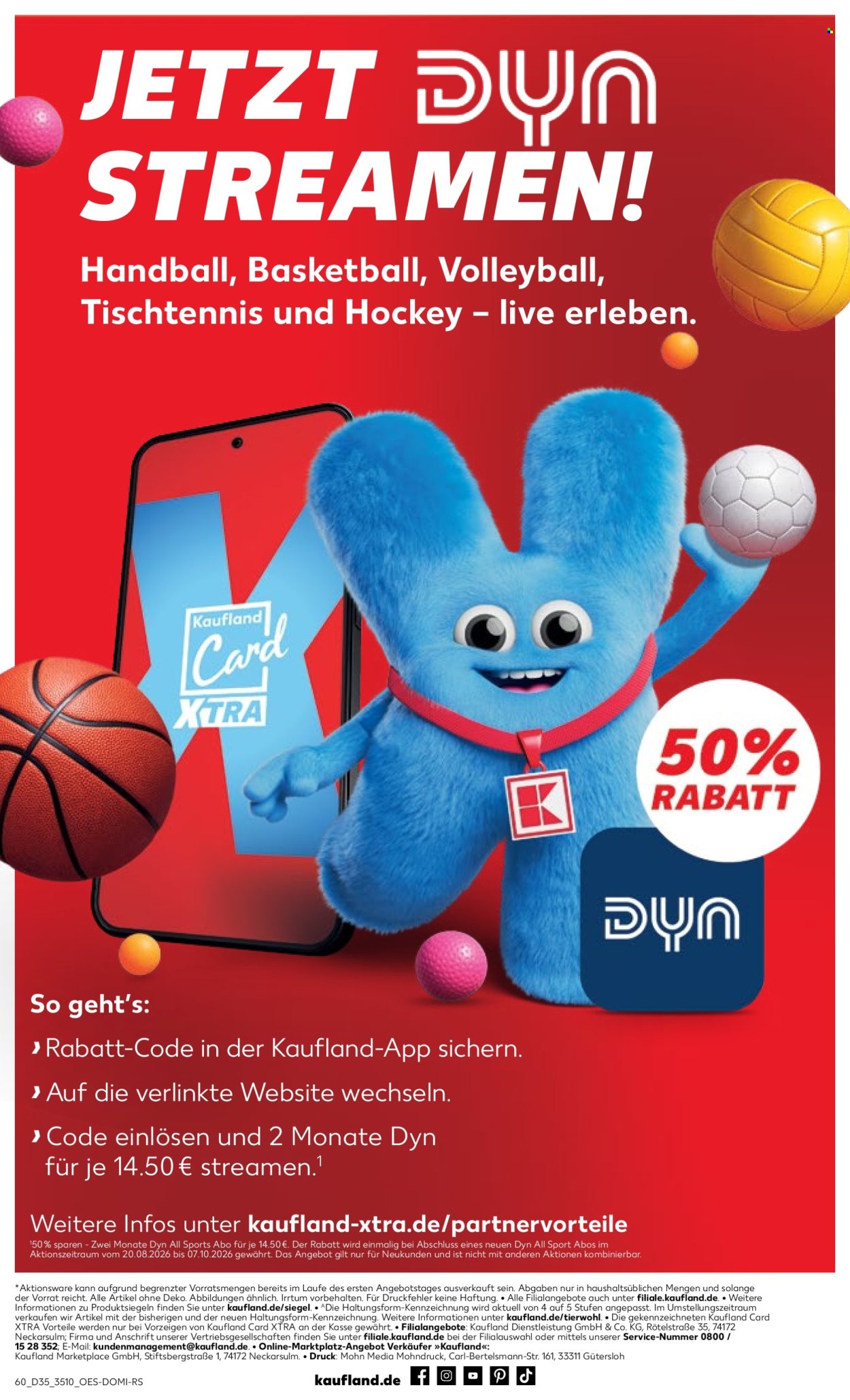 Kaufland Prospekte  - 27.08.2026 - 2.09.2026. Seite 60