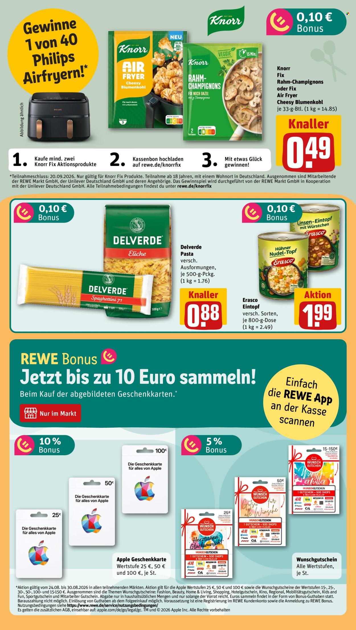 REWE Prospekte  - 24.08.2026 - 30.08.2026. Seite 22
