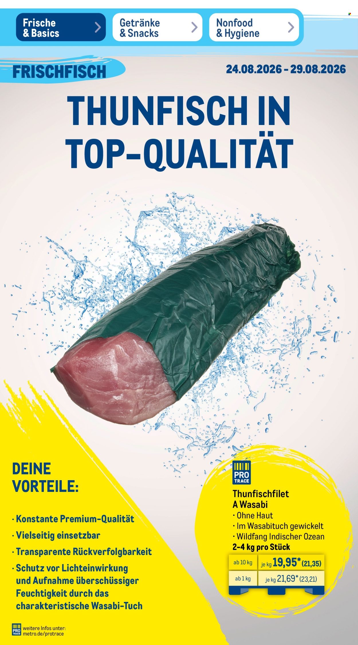 Metro Prospekte  - 24.08.2026 - 29.08.2026. Seite 7