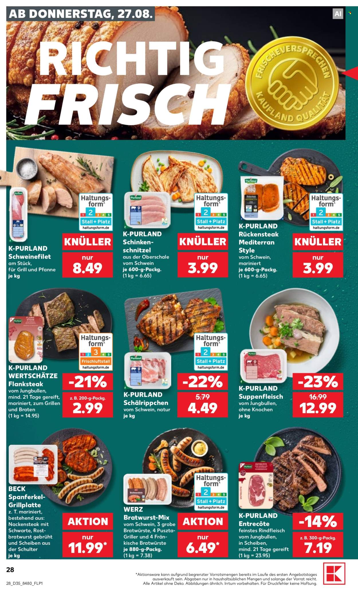 Kaufland Prospekte  - 27.08.2026 - 2.09.2026. Seite 28