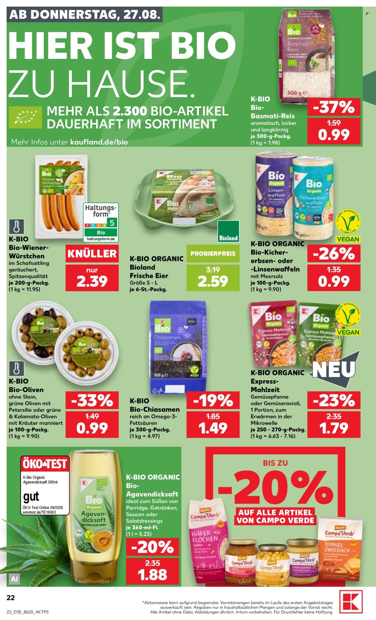 Kaufland Prospekte  - 27.08.2026 - 2.09.2026. Seite 22