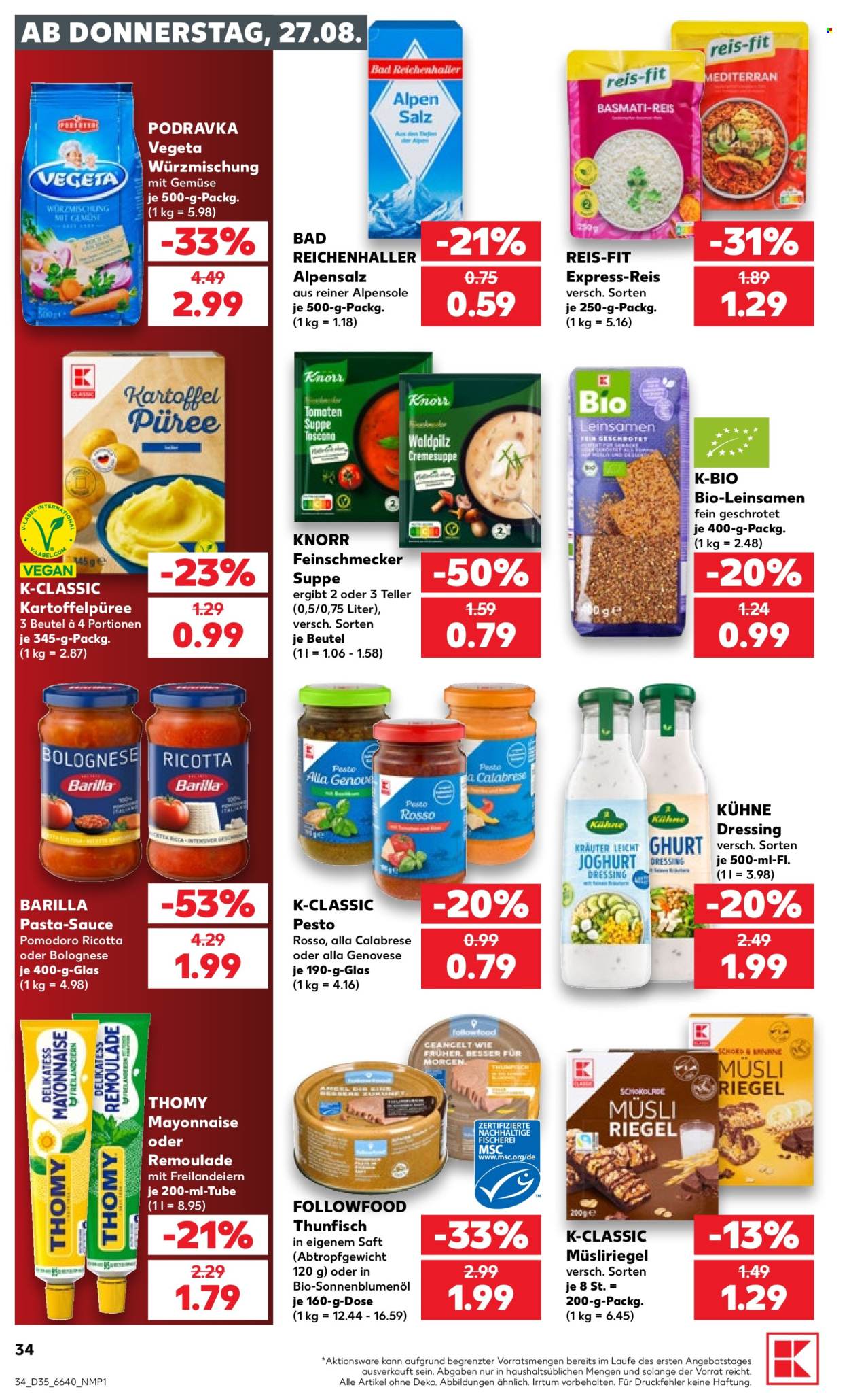 Kaufland Prospekte  - 27.08.2026 - 2.09.2026. Seite 34