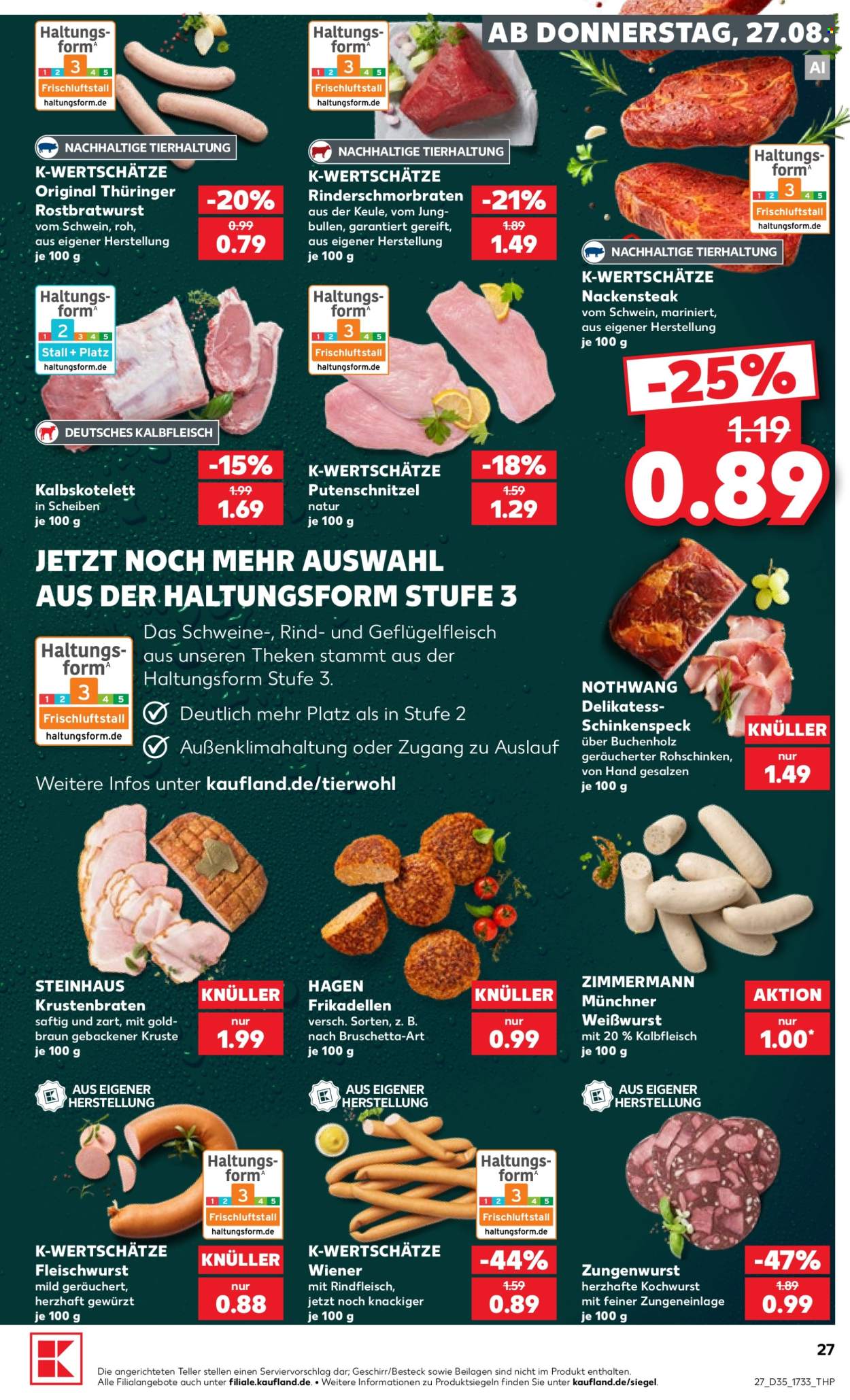 Kaufland Prospekte  - 27.08.2026 - 2.09.2026. Seite 27