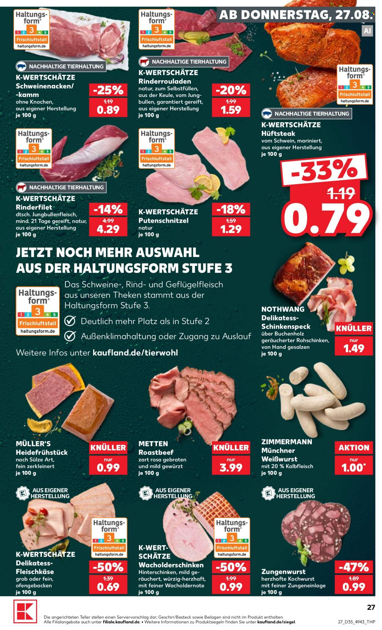 Kaufland Prospekte  - 27.08.2026 - 2.09.2026. Seite 27