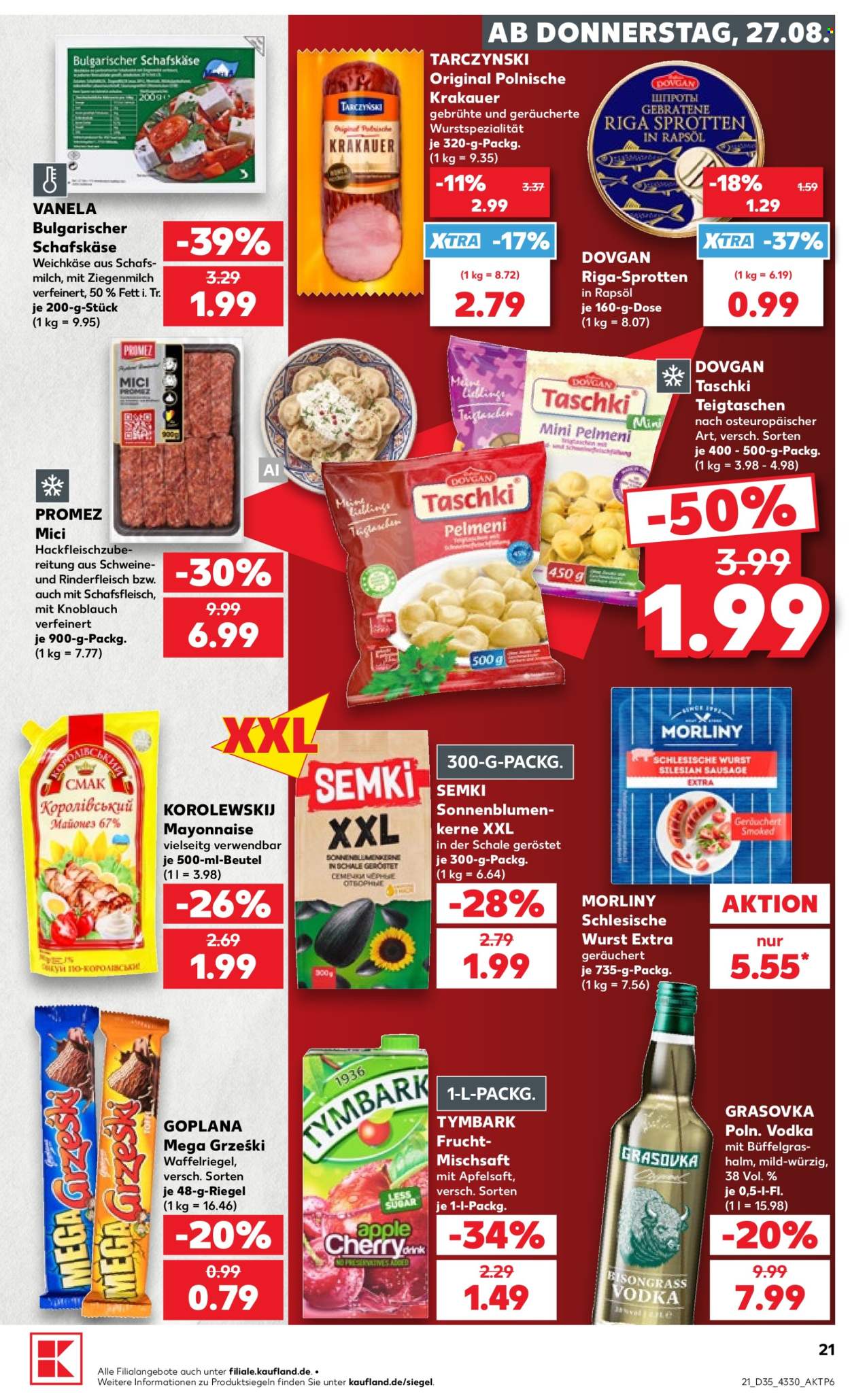 Kaufland Prospekte  - 27.08.2026 - 2.09.2026. Seite 21