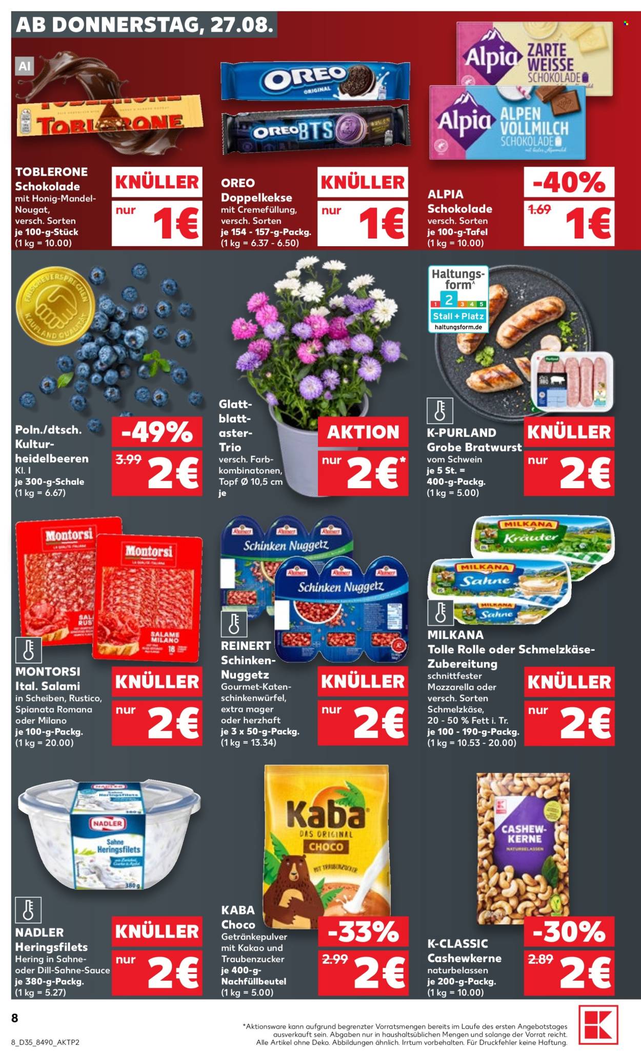 Kaufland Prospekte  - 27.08.2026 - 2.09.2026. Seite 8