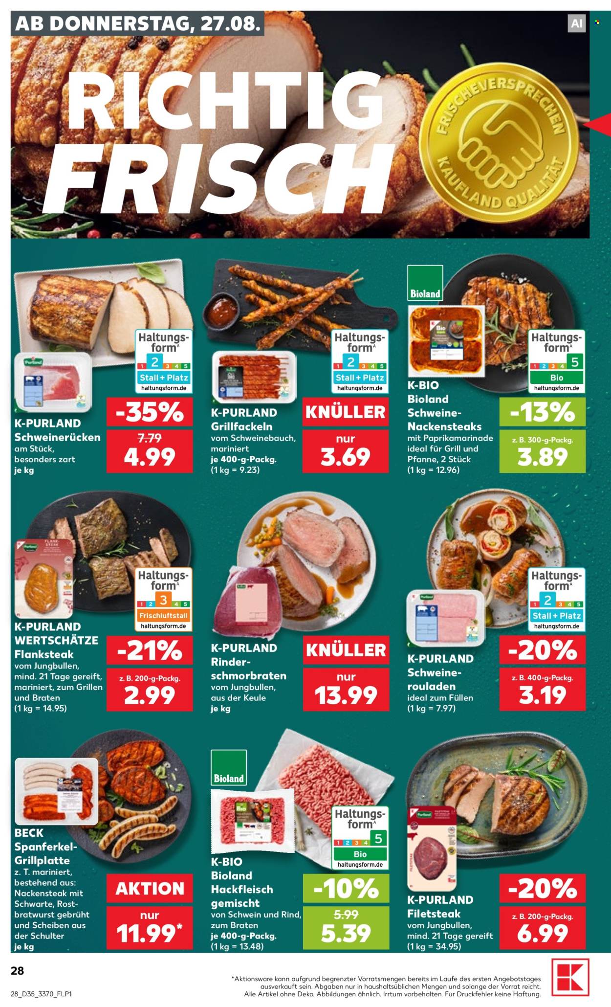 Kaufland Prospekte  - 27.08.2026 - 2.09.2026. Seite 28