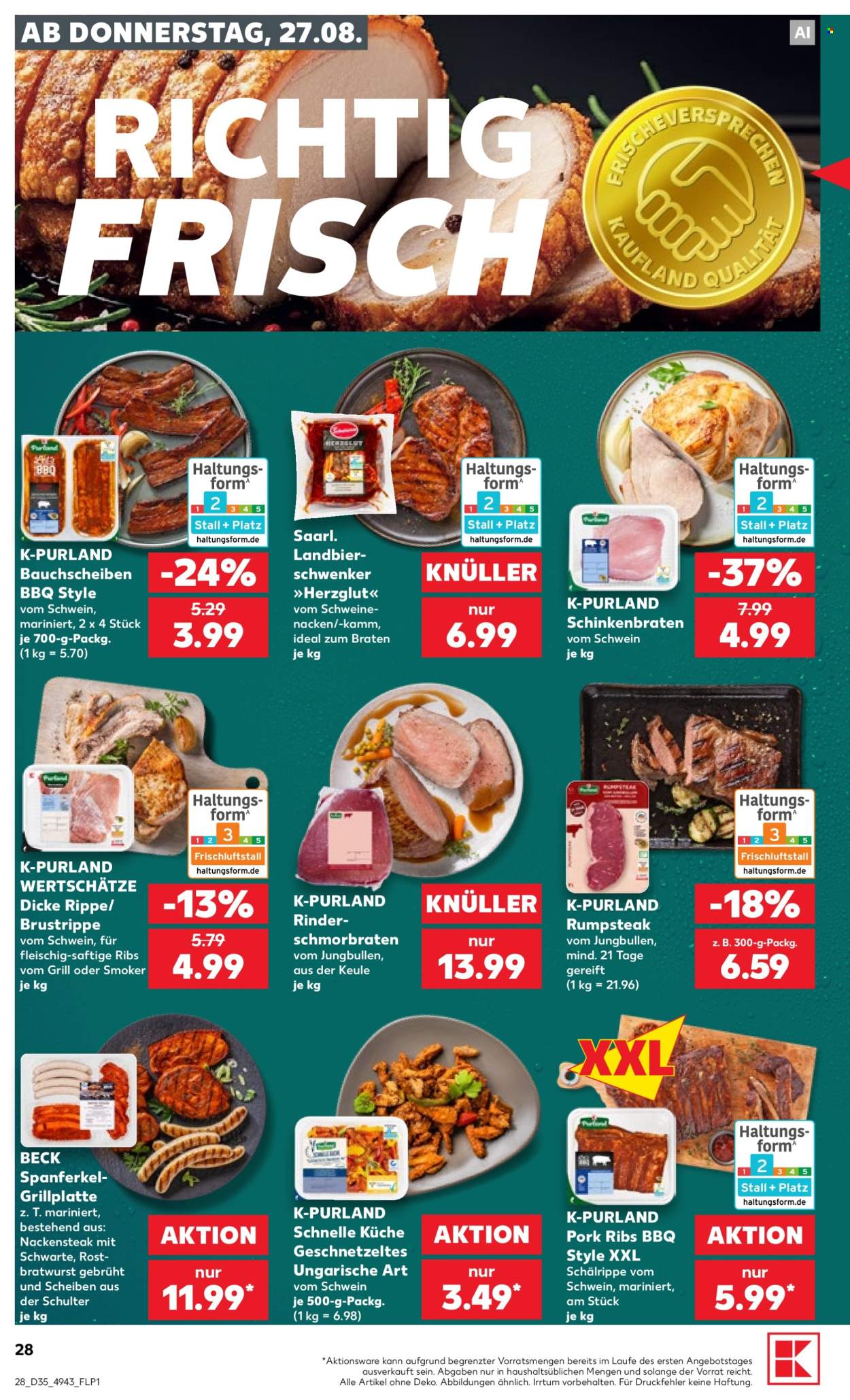 Kaufland Prospekte  - 27.08.2026 - 2.09.2026. Seite 28