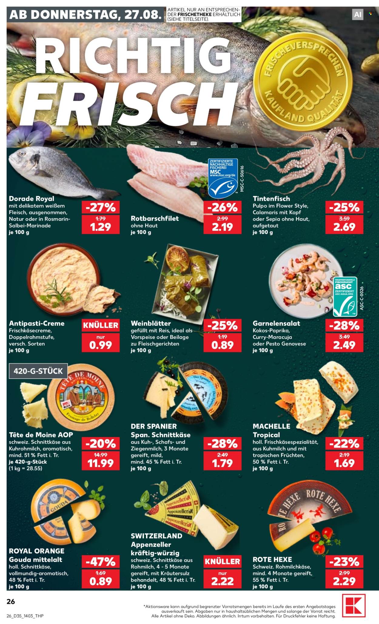 Kaufland Prospekte  - 27.08.2026 - 2.09.2026. Seite 26