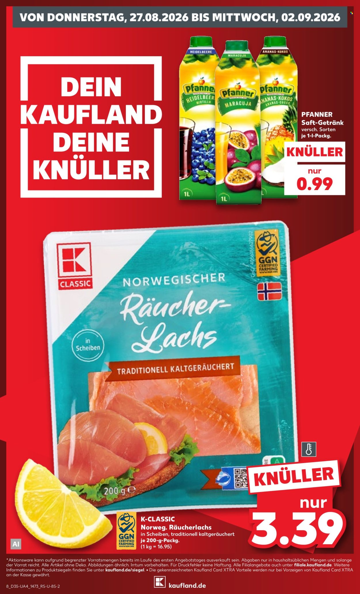 Kaufland Prospekte  - 27.08.2026 - 2.09.2026. Seite 8