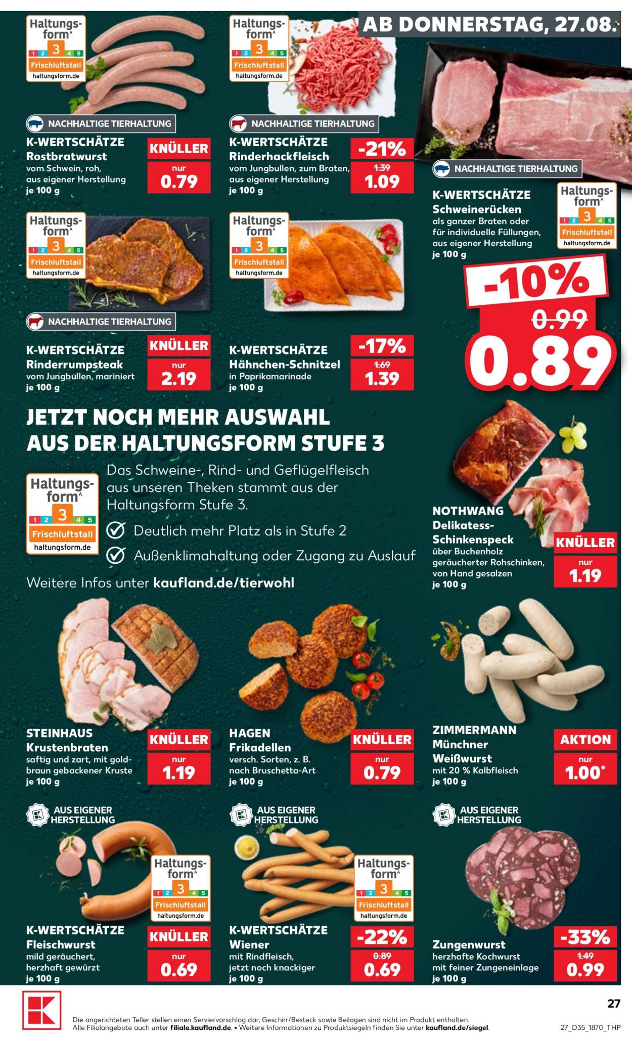 Kaufland Prospekte  - 27.08.2026 - 2.09.2026. Seite 27