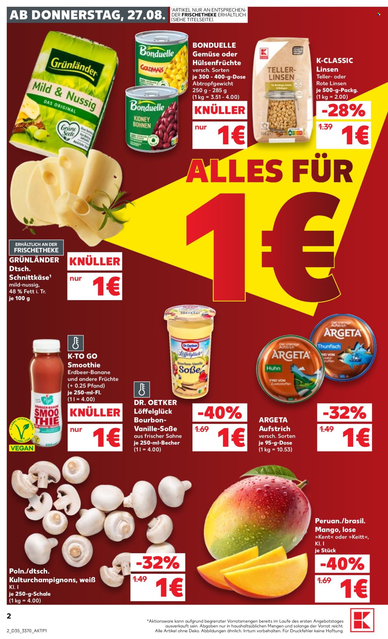 Kaufland Prospekte  - 27.08.2026 - 2.09.2026. Seite 2